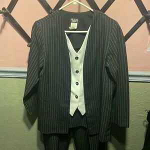 Vintage Helene Blake Pinstriped Pant Suit